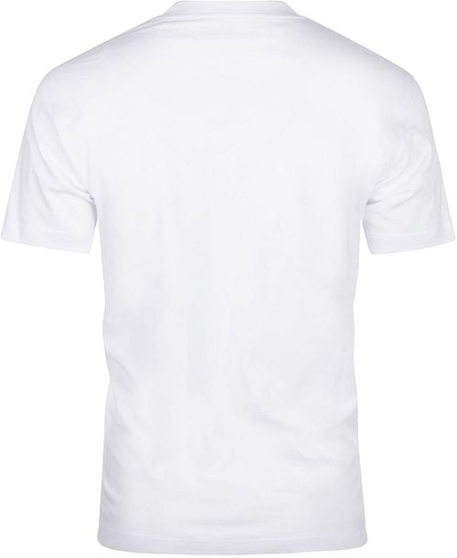 Steppin' Out T-shirts Ronde Hals 2-Pack Wit Product / Achterkant