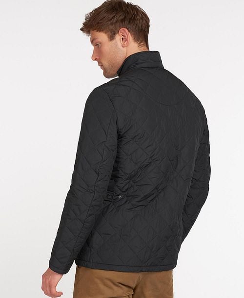 Barbour Chelsea Sportsquilt Jacket Navy Model / Voorkant