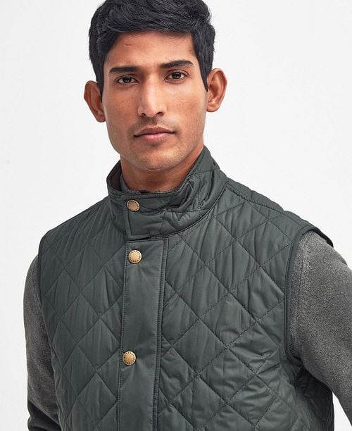 Barbour New Lowerdale Gilet Sage Green Product / Detail