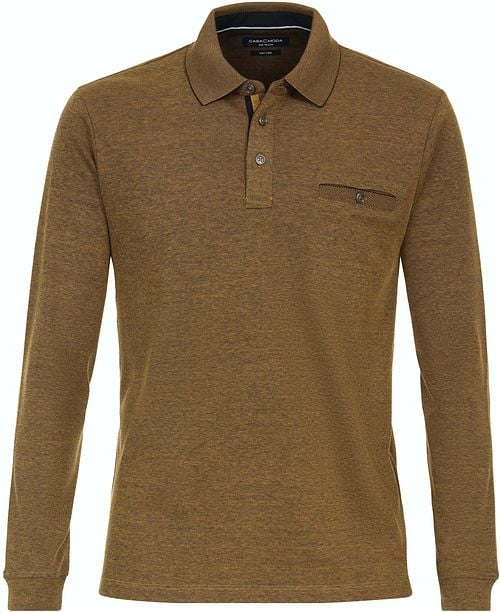 Casa Moda Poloshirt Long Sleeves Yellow Product