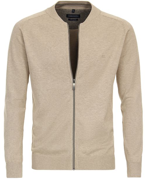 Casa Moda Pullover Zip Beige Product