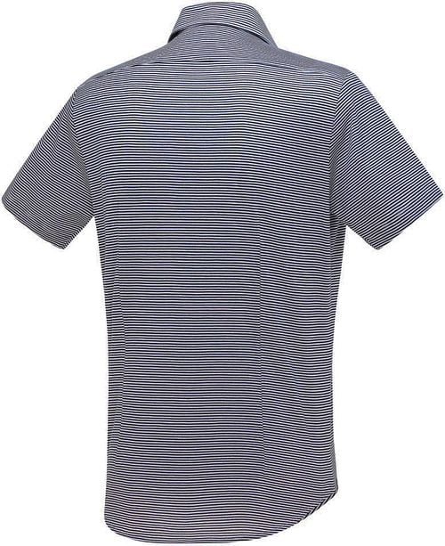 Blue Industry KM Overhemd Strepen Blauw Product / Achterkant