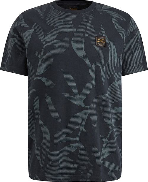 PME Legend T-Shirt Slub Jersey Druck Navy Product