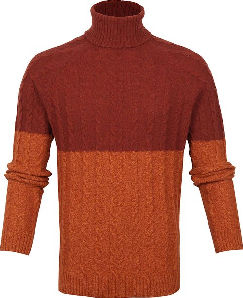 Suitable Italcol Rollkragen Wolle Orange Product