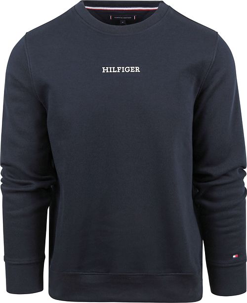 Tommy Hilfiger Logo Sweater Navy Product