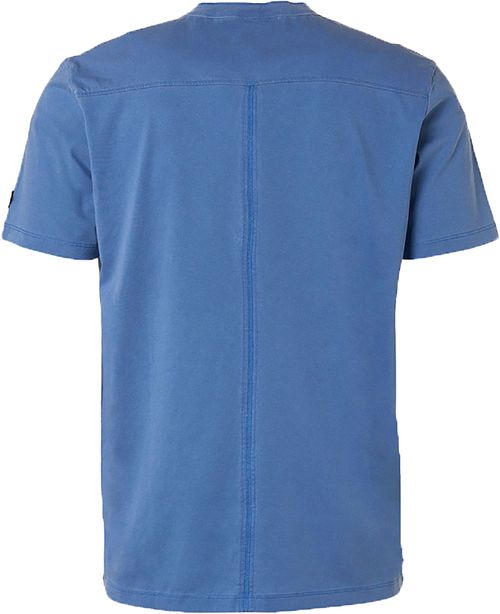 No Excess T-Shirt Knoop Blauw Product / Achterkant