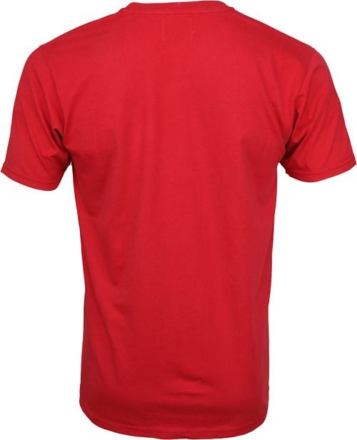 Colorful Standard T-shirt Scarlet Red Product / Achterkant