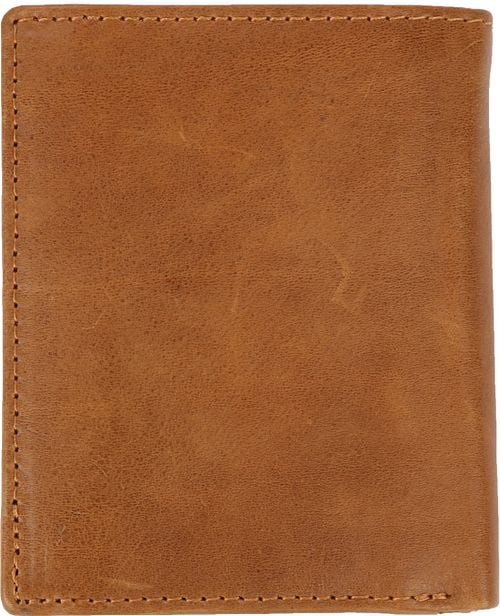 Suitable Wallet Nikkei Light Brown Leather - Skim Proof Product / Achterkant