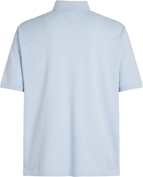 Tommy Hilfiger Big & Tall Polo Shirt Light Blue Product / Achterkant