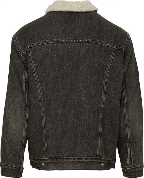 Levi's Sherpa Jas Denim Antraciet