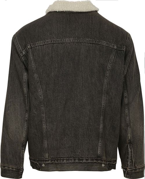 Levi's Sherpa Jas Denim Antraciet