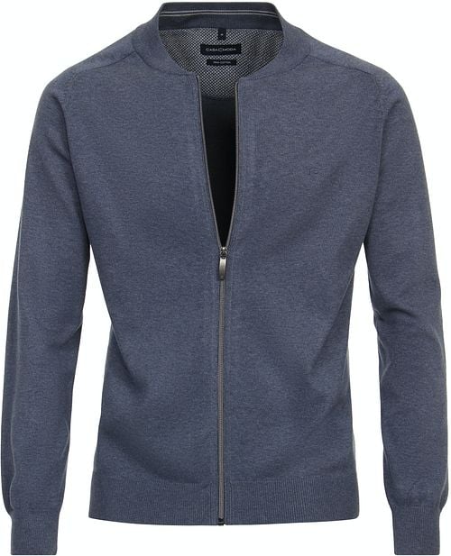 Casa Moda Strickjacke Zip Blau Product