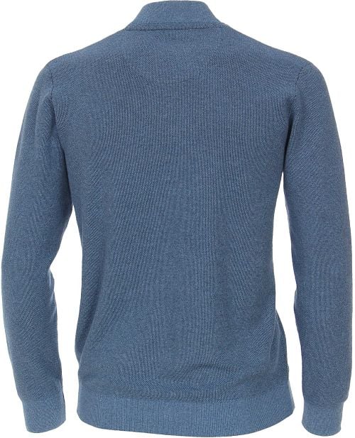 Casa Moda Vest Zip Blauw Product / Achterkant
