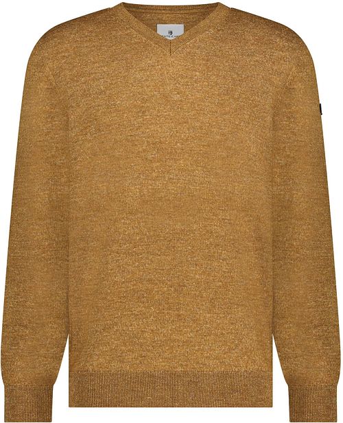 State Of Art Sweater V-Neck Orange Melange Product