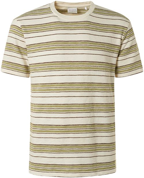 No Excess T Shirt Stripes Cream Product