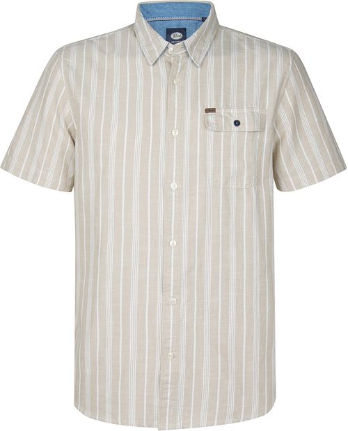 Petrol Overhemd Turtlevista Beige Product