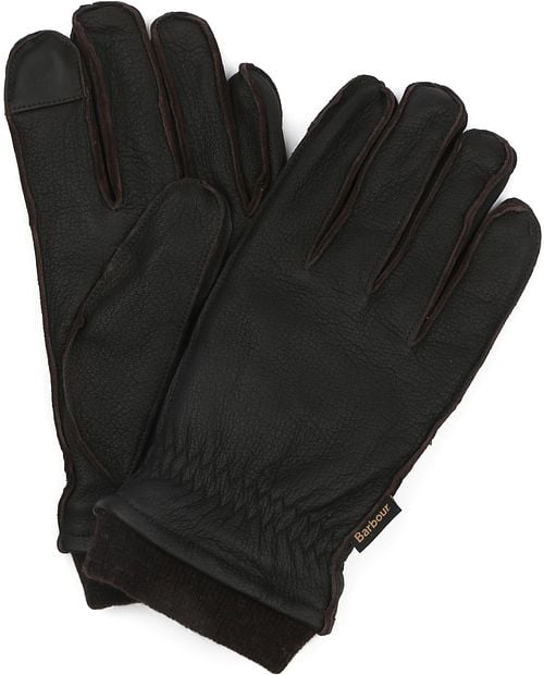Barbour Gloves Brown Leather Product / Detail