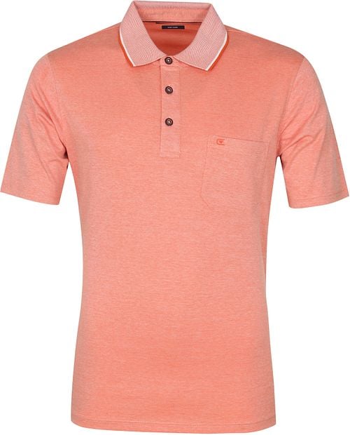 Casa Moda Polo Oranje Melange Product