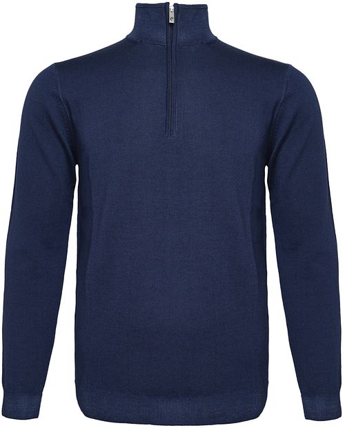 R2 Half Zip Pullover Merino Wool Navy Product