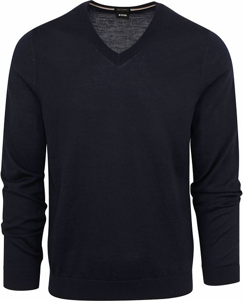 BOSS Pullover Melba Wool Dark Blue Product
