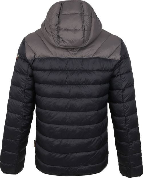 Napapijri Jas Aerons CB Zwart Product / Achterkant