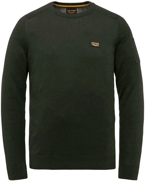 PME Legend Buckley Sweater Dark Green Product