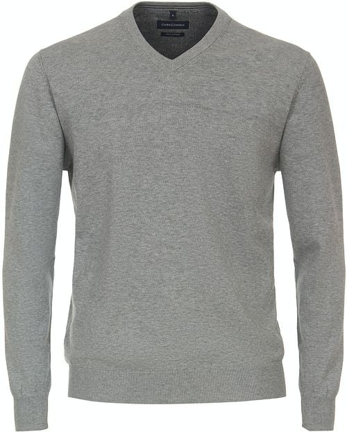 Casa Moda Pullover V-Ausschnitt Grau Product