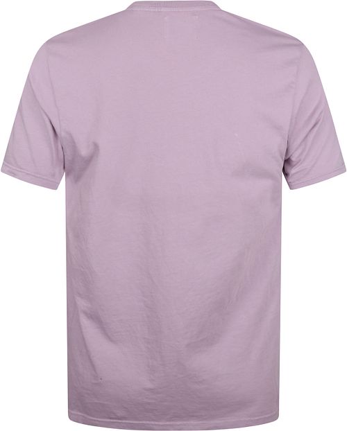 Colorful Standard T-shirt Paars Product / Achterkant