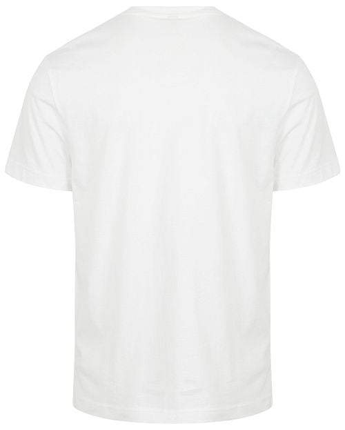 Gant T-shirt Shield Logo Weiß Product / Achterkant