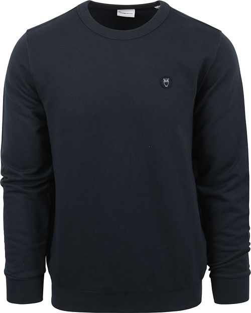 KnowledgeCotton Apparel Pull Elm Bleu Foncé Product