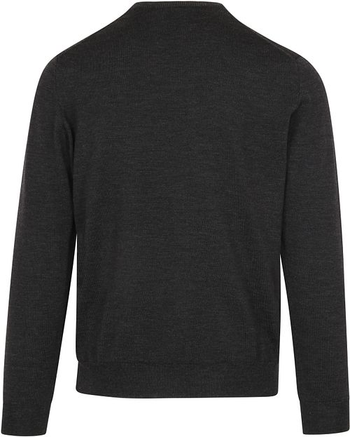 Olymp Pullover Merino Antrachite Product / Achterkant