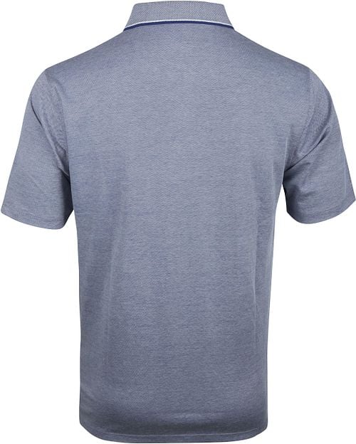 Casa Moda Polo Shirt Navy Design Product / Achterkant