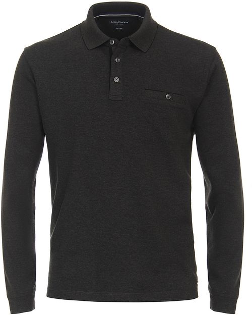 Casa Moda Poloshirt Long Sleeves Anthrazit Product