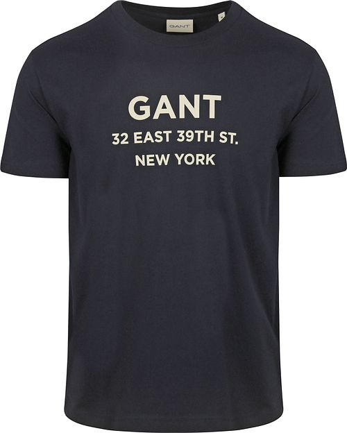 Gant T-shirt Graphic Logo Marine Product