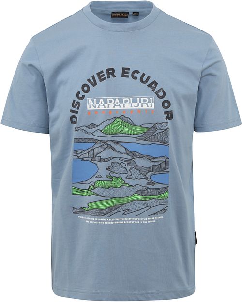 Napapijri T-shirt Sangay Bleu Clair Product