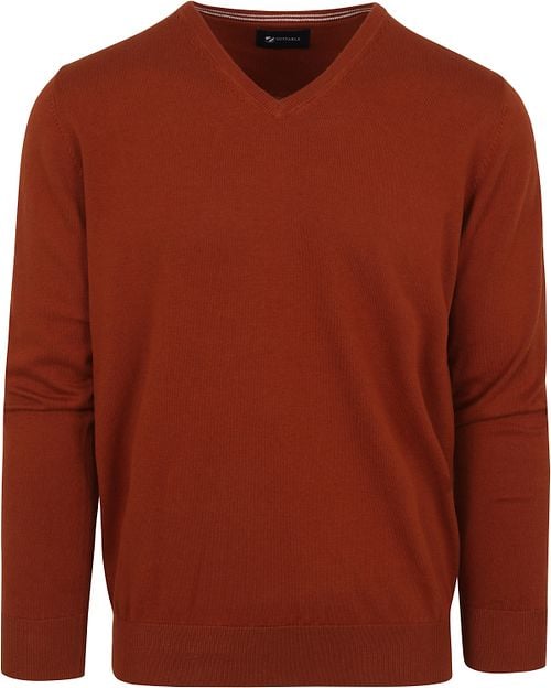 Suitable Pullover Vini V-Neck Orange Product