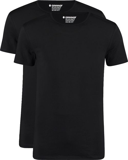 Garage 2-Pack Basic T-shirt Bio Black Product