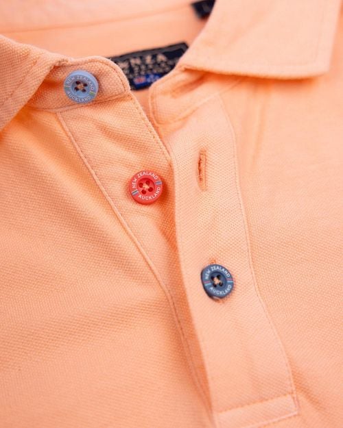 NZA Polo Peter Apricot Orange Product / Detail