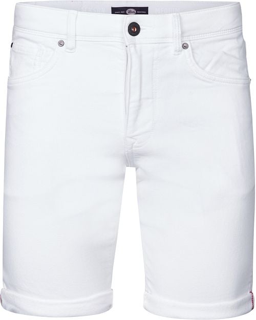 Petrol Denim Short Jackson White Product