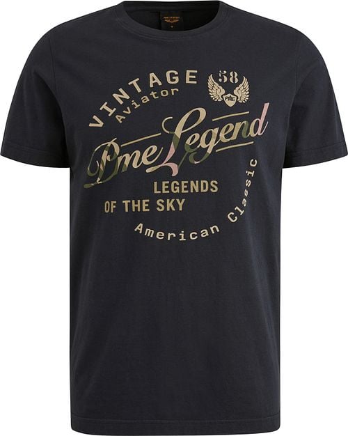 PME Legend T-Shirt Logo Artwork Navy Product