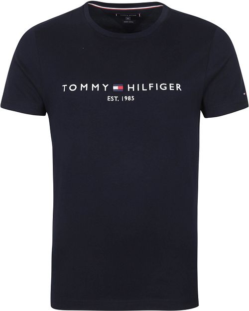 Tommy Hilfiger T-shirt à logo bleu foncé Product