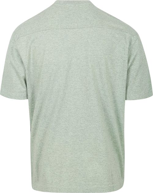 No Excess T-Shirt Melange Mint Green Product / Achterkant