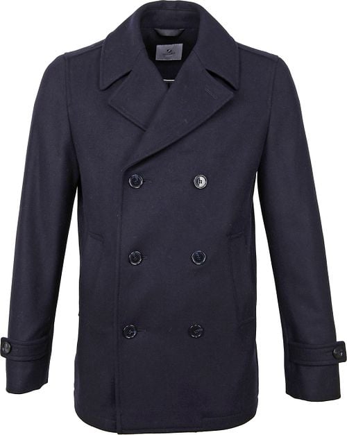 Suitable Prestige Coat Nathan Wool Blend Navy Product