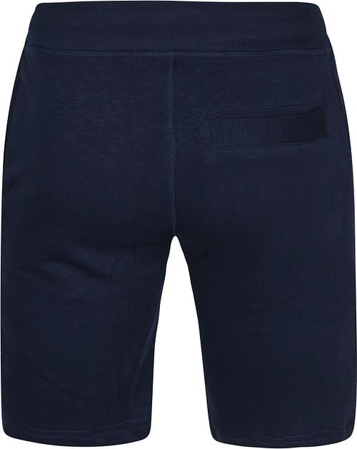 Suitable Respect Luke Korte Sweatpants Donkerblauw Product / Achterkant