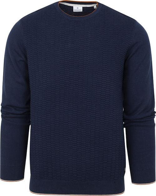 Blue Industry Strukturierter Pullover Dunkelblau Product