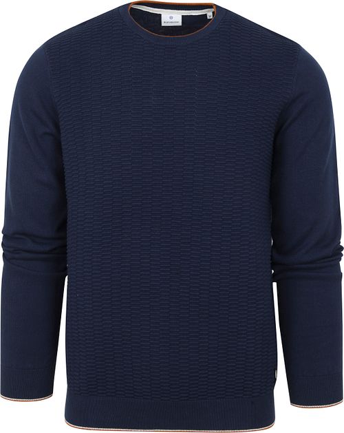 Blue Industry Textured Sweater Dark Blue Product