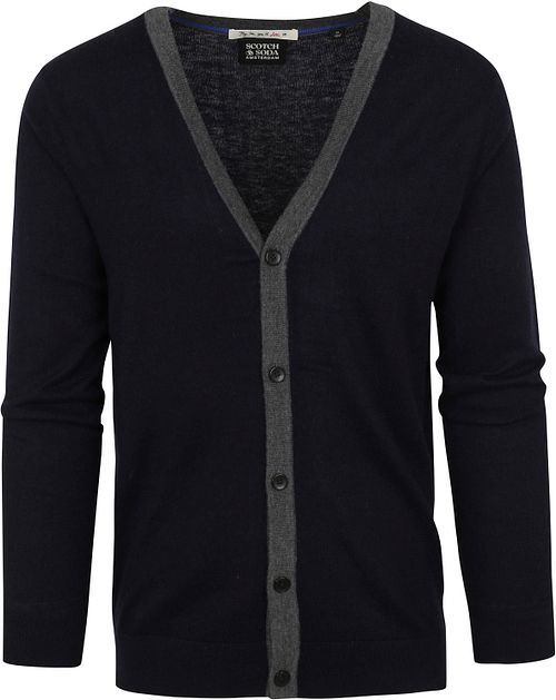 Scotch and Soda Cardigan Wool Blend Marine Product