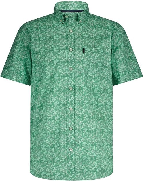 State Of Art Short Sleeve Shirt Leafs Green Product