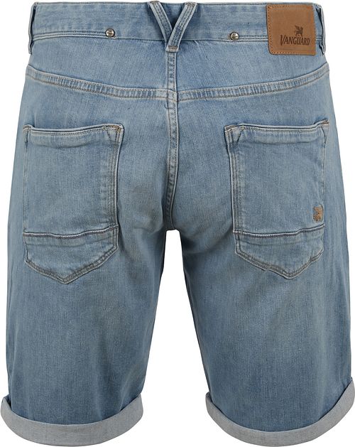 Vanguard V7 Rider Denim Short Light Blue Product / Achterkant