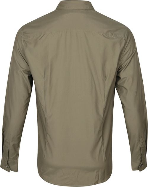 Blue Industry Zip Jack Green Product / Achterkant